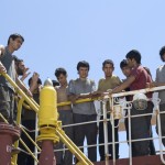 Man at Sea - Backstage 002